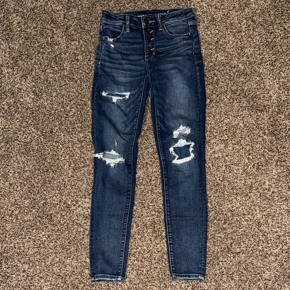 American Eagle Hi-Rise Jegging size 4R - Picture 5 of 14